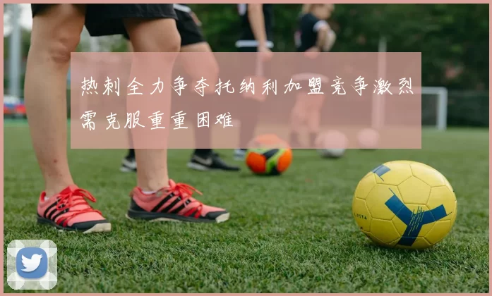 热刺全力争夺托纳利加盟竞争激烈需克服重重困难